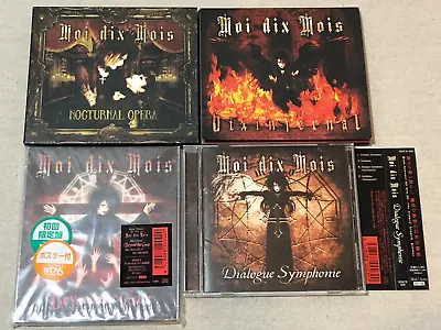 Moi Dix Mois 4CD:Nocturnal Opera/Dix Infernal/Beyond The Gate/Dialogue Symphonie • $119