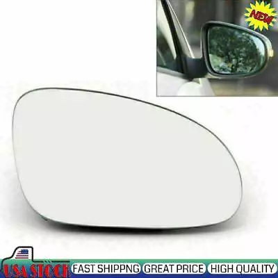 Right Rearview Mirror Glass Heated Fit For VW Golf GTI Jetta MK5 Passat B6 • $14.63