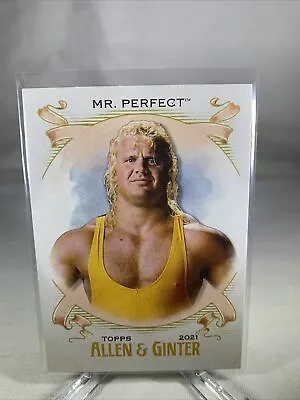 2021 Topps Heritage WWE #AG-13 Allen & Ginter Mr. Perfect • $6.40