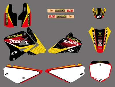 $34.99 • Buy 2002-2015 For Suzuki RM 85 RM85 Pro Team Graphics Decal Kit Stickers Side Panels