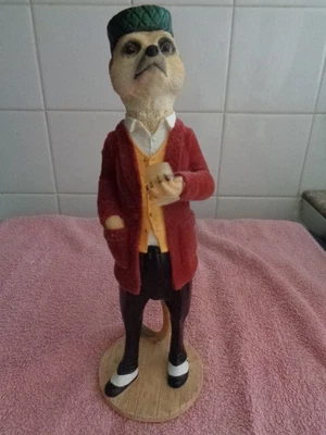 COUNTRY ARTISTS ALEXIE MEERKAT FIGURINE APPROX 26cm TALL CA02897 UNBOXED • £15