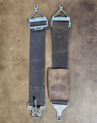 Vtg Aircraft Style Lap Seat Belt Harness Hot Rod Gasser Scca Scta Auto Racing • $399.99