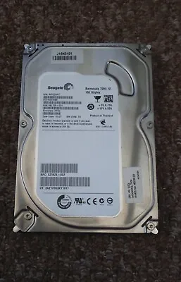 160GB Seagate Barracuda Desktop SATA Hard Drive - ST3160318AS - 9SL13A - 033 • £5