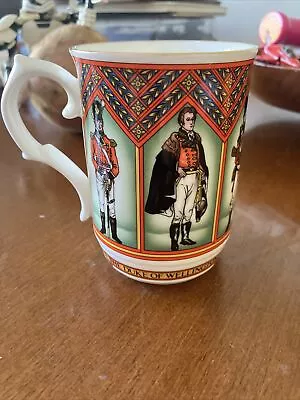 Sadler Battle Of Waterloo Duke Wellington Commemorative Mug 2000 Excellent • £14.99