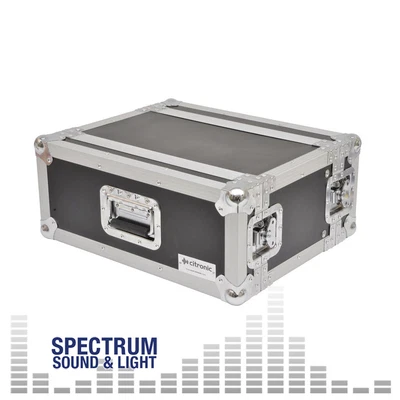 £171 • Buy Citronic - 19'' Equipment Flightcase - 4U (shallow) [171.426UK] 19-Inch Rack
