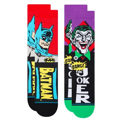 Stance X  Batman & Joker Comic Casual Crew Socks Men Size 9-13 $18.50 Each • $18.50