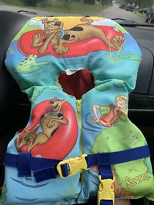 Stearns US Coast Guard Approved Child's 30-50 Lbs Kid's Life Jacket SCOOBY-DOO • $19.99