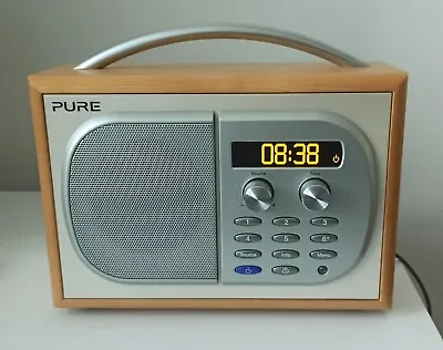 £68.95 • Buy Pure Evoke 1S DAB, FM Radio Wooden Design Maple 