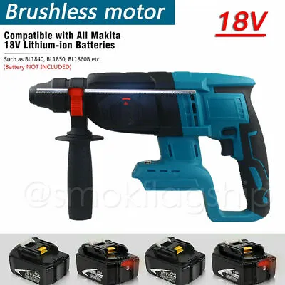 For Makita DHR242Z 18V Cordless Brushless SDS Rotary Hammer Drill 3In1 Body Only • £54.80