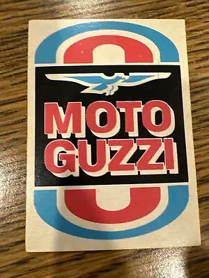 1972 Dunruss AMA Racing Super Cycles Sticker #18 Moto Guzzi • $4