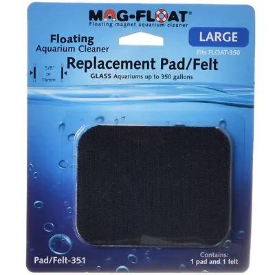 Mag-Float Replacement Pad For Mag-Float 350 Floating Glass Aquarium Scraper • $11.99