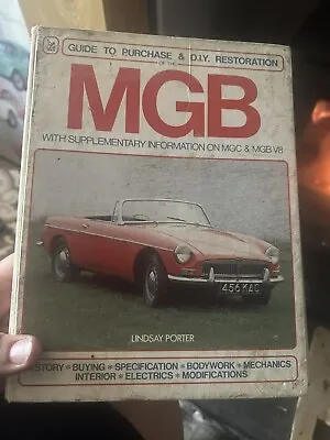 MGB  15th Edition Workshop Manual And Purchase Restoration Guide B14R27 • $6.17
