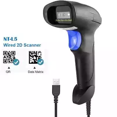 NETUM L5 Wired 1D/2D QR Code BarCode Scanner Reader For Inventory POS Terminal • $49.95