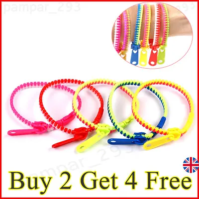 £1.86 • Buy Dual Colors Zip Bracelet Creative Wristband Reduce Stress Toy Stim Autism ADHD