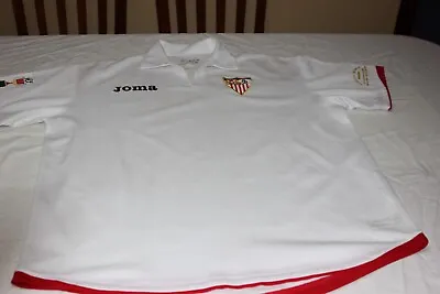 T-Shirt Official Vintage Of The Sevilla FC Cup Final King 2007 Brand Joma T/L • £25.37