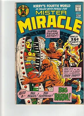 Mister Miracle #4 = 1st Appearance Of Big Barda=  1971= Nm • $98