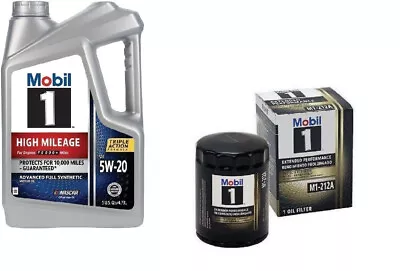 Mobil1 M1-212A Engine Oil Filter & 5 Quarts Mobil1 5W20 Full Syn. H/M Motor Oil • $59.49