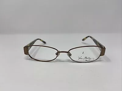 Vera Bradley Eyeglasses Frame ELB 52-16-135 Hope 23188 Brown/Tortoise FY65 • $42
