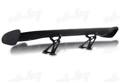 57  Universal Dragon-2 Style Gt Wing Black Abs Trunk Adjustable Spoiler Wing • $98.24