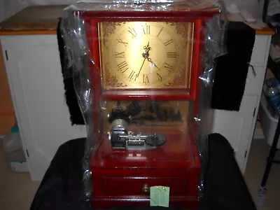 Vintage Mr. Christmas Clock Symphonium And Music Disks • $150