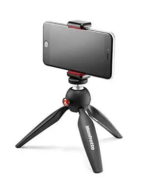 Manfrotto MKPIXICLAMP-BK ¬†Mini Tripod With Universal Smartphone Clamp For IP... • £53.52