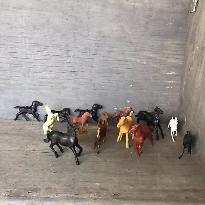 14 Vintage Toy Horses • $10