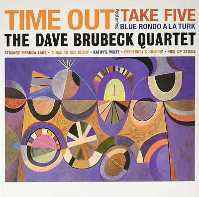 £17.95 • Buy The Dave Brubeck Quartet 'Time Out' 180gram Repress BLUE Vinyl LP NEW & SEALED