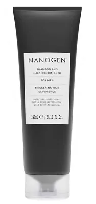 Nanogen Hair Thickening Treatments For Men Shampoo And Half-Conditioner 240ml • £9.50