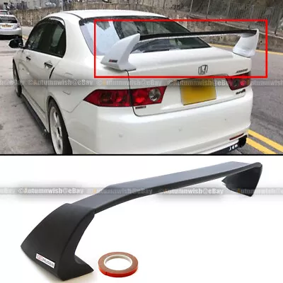 Fit 04-08 Acura TSX Sedan JDM Unpainted Mugen Style 3PCS Trunk Wing Spoiler  • $89.99