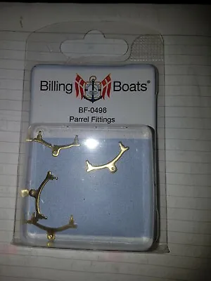 BILLING BOATS - BF-0498 Parrel Fittings (4) 2mm BRAND NEW • $5