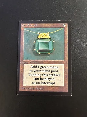 Mox Emerald | MtG Magic Collector's Edition CE | English | Lightly Played (LP) • $656.10