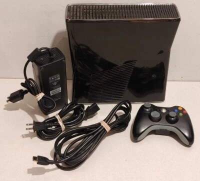 $69.99 • Buy Microsoft Xbox 360 S Slim 120GB 1439 Console W/ Controller Bundle TESTED