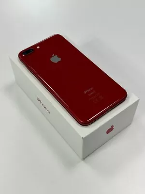 £121 • Buy Apple IPhone 8 Plus 256GB Unlocked Red- Excellent Condition BH 83%