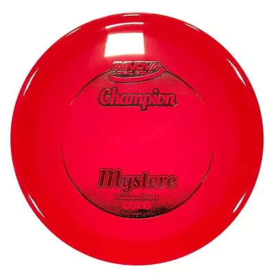 DISC GOLF INNOVA CHAMPION MYSTERE DISTANCE DRIVER 171g PINK W/ SILVER FOIL • $18.49