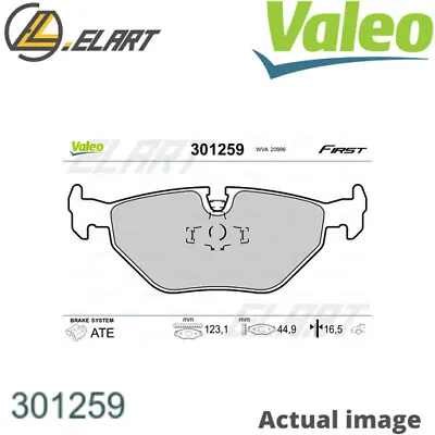 BRAKE PAD SET DISC BRAKE FOR BMW 3/E0/5/E4/7/E2/E6/Convertible/Z/Roadster Z3  • £38.30