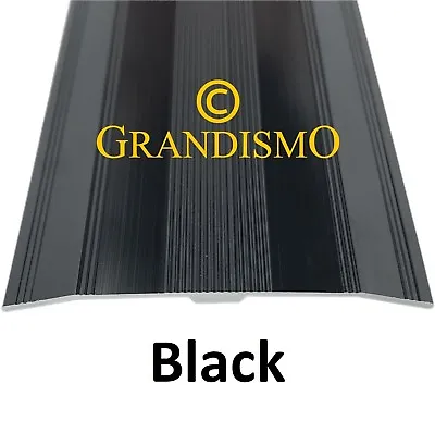 £9.95 • Buy Black - Extra Wide Carpet Cover Strip - 61mm Width Door Bar Trim Threshold Metal