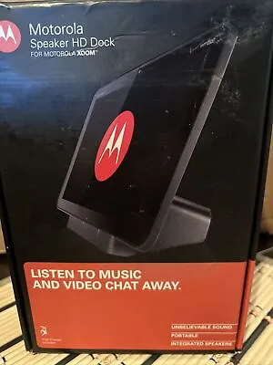 OEM Motorola Hd Music Speaker Dock For Xoom Tablet • $69