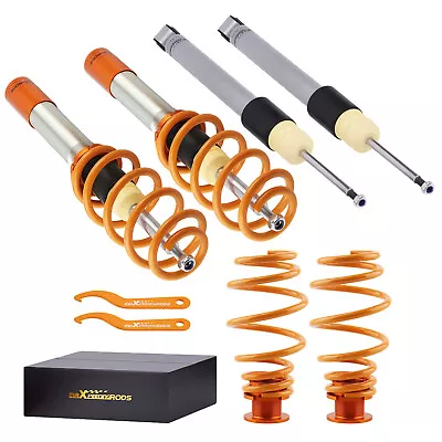 Adjustable Coilovers Lowering Suspension Kit For Volkswagen Jetta MK5 MK6 06-17 • $213.57