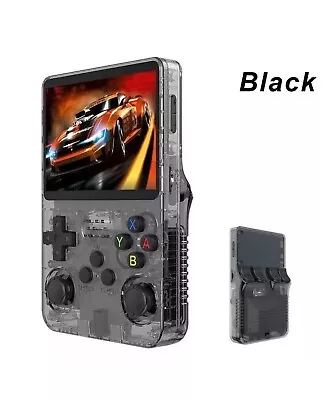 R36S Retro Handheld Video Game Console Linux System 3.5 Inch IPS Screen Portable • £50.89