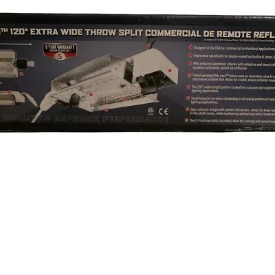  Sun System ProCom 120° Extra Wide Throw Split Commercial DE Remote Reflector  • $40