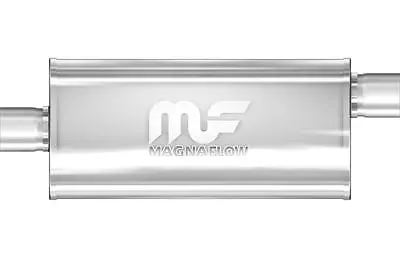 MagnaFlow Stainless Steel 5 X 8 OVAL Performance Muffler C/O 2.5/2.5 IN #12256 • $145.27