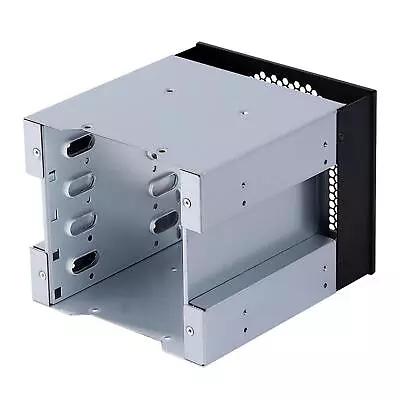 4-Bay 3.5  SSD HDD Cage Hard Drive Caddy Internal Mounting Expansion • £41.58