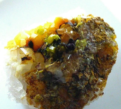 £8.25 • Buy Mimetite Crystals Drygill Mine Caldbeck Cumbria UK Mineral Specimen