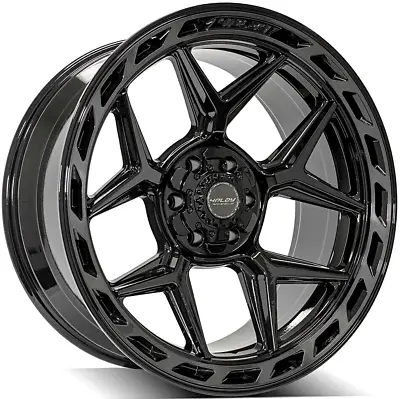 22 X10  Black 4 Play 4P55 Wheels Fits Lifted 2004 2023 Ford F150 Raptor 6x135 • $2000