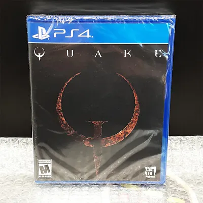 Quake PS4 Limited Run LRG419 New Game IN En-Fr-Es-It-De (PLAYSTATION 4 PS5) • $111.18