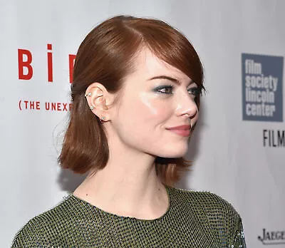 $4 • Buy A Emma Stone Wearing Short Hair 8x10 Photo Print