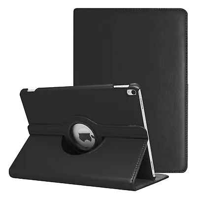 IPad Pro 12.9 Case 1st2nd Gen Leather Cover 360 Rotating Smart Magnetic Stand • £9.44