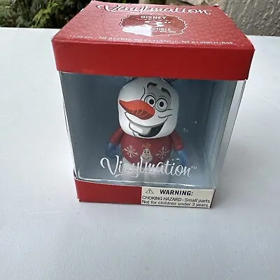 Frozen Vinylmation Olaf 3  Paris Edition Red Christmas Sweater New • $22