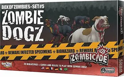 £39.99 • Buy Zombicide: Box Of Zombies Set 5 Zombie Dogz Multilingual New And Sealed