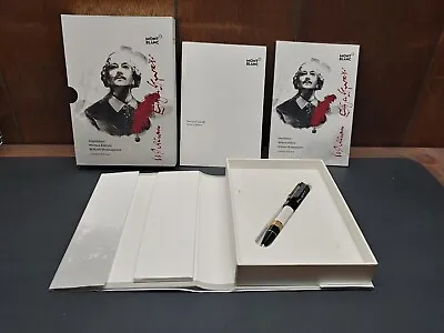 MONTBLANC 2016 William Shakespeare Writers Limited Edition Ballpoint Pen - Desc • $1199.99